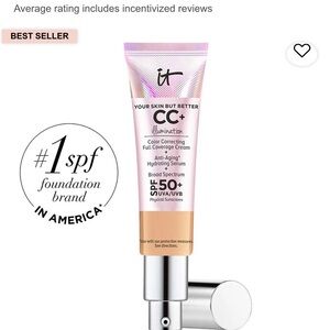 Never opened “It full coverage color correcting” makeup.